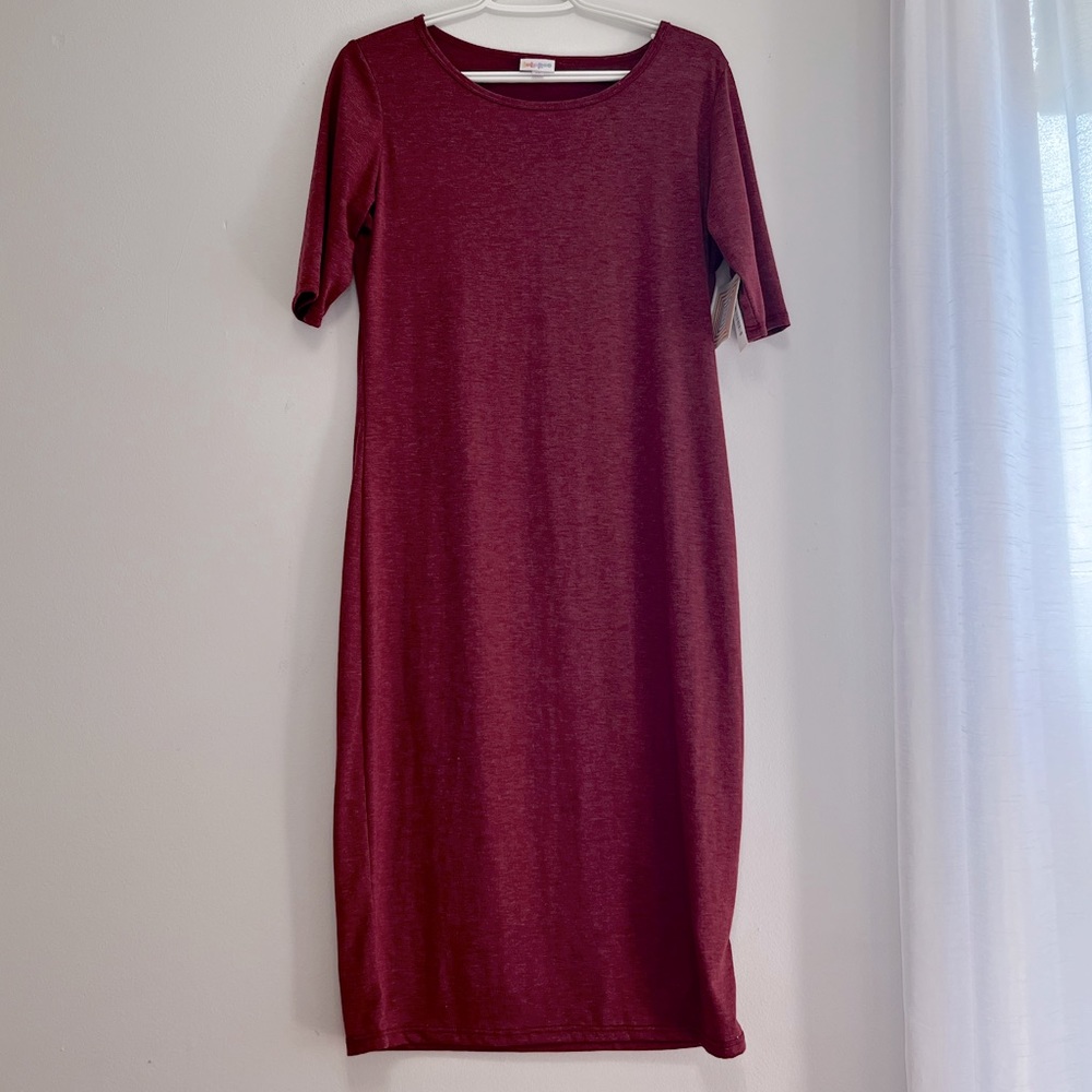 nwt lularoe julia simply comfortable t-shirt dress